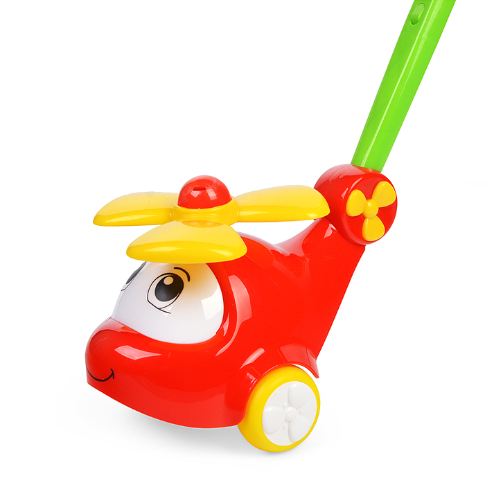 Фото к товару Каталка "Вертолёт" (в ассортименте) Каталка "Вертолёт" (в ассортименте)