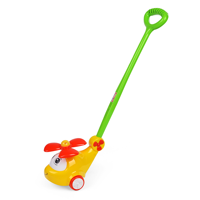 Фото к товару Каталка "Вертолёт" (в ассортименте) Каталка "Вертолёт" (в ассортименте)