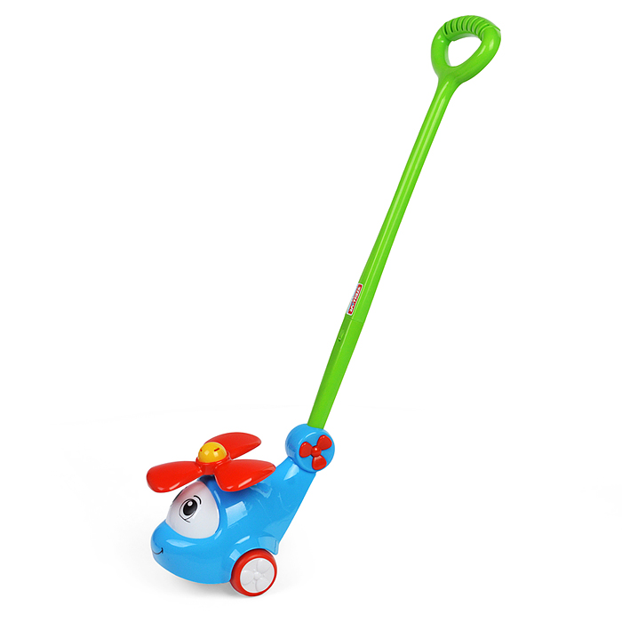 Фото к товару Каталка "Вертолёт" (в ассортименте) Каталка "Вертолёт" (в ассортименте)