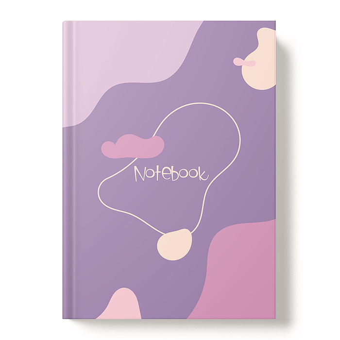 Книжка записная А5 96л. "Оттенки розового"