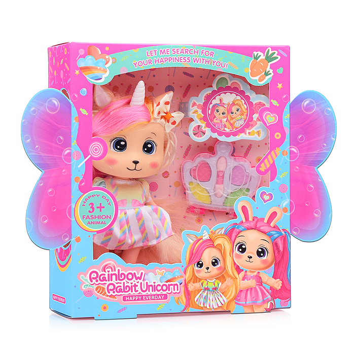 Кукла-единорожка GN0709-1 "Синди" в коробке