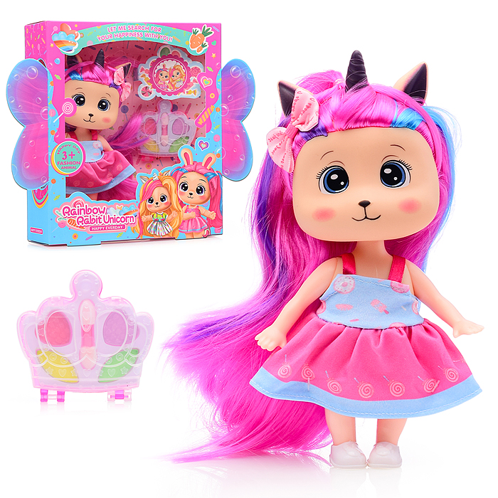 Кукла-единорожка GN0709-1 "Синди" в коробке