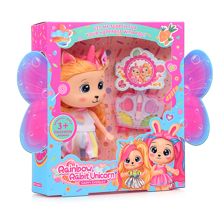 Кукла-единорожка GN0709-1 "Синди" в коробке