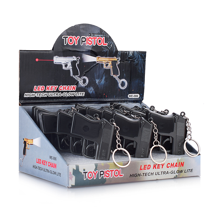 Игрушечный фонарик 00-3793 "Пистолет" инфракрасный+белый свет