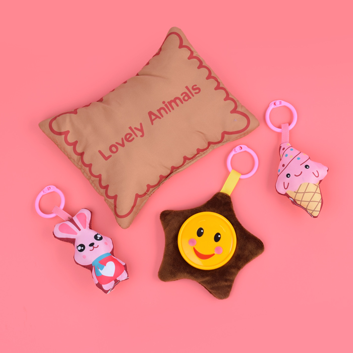 Детский развивающий коврик 66527 "Зайка" с защитной вуалью, со звуком, в коробке