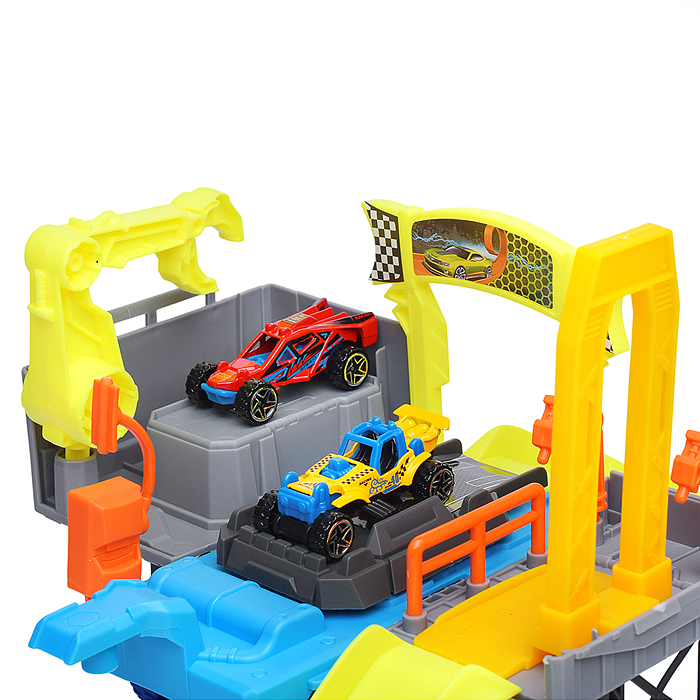 Набор машин 8142 "Катапульта" в коробке