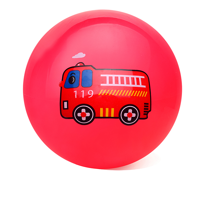 Мяч надувной PVC 00-3981 "Важный транспорт" 22,5 см., 60 гр. (цвет микс)
