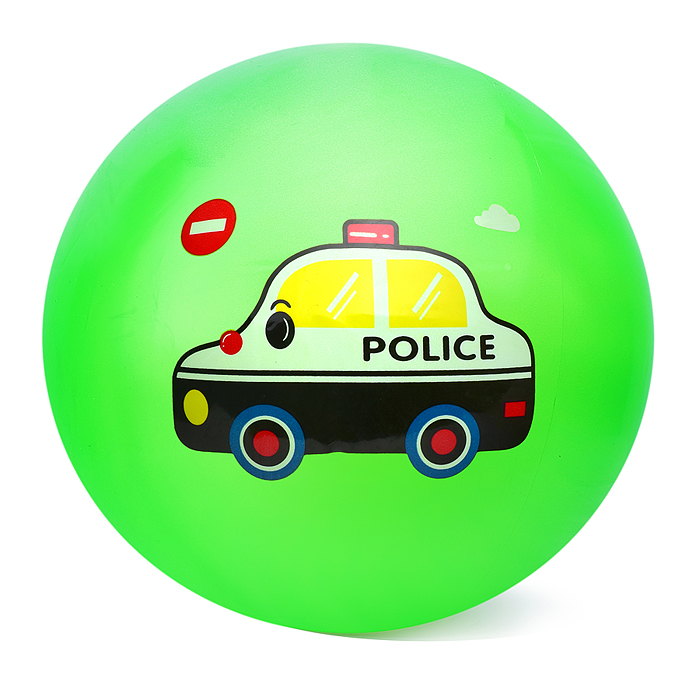 Мяч надувной PVC 00-3981 "Важный транспорт" 22,5 см., 60 гр. (цвет микс)