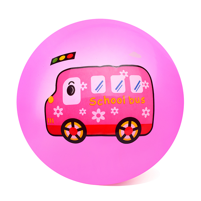 Мяч надувной PVC 00-3981 "Важный транспорт" 22,5 см., 60 гр. (цвет микс)