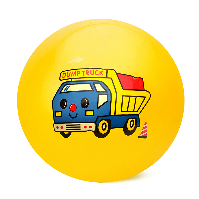 Мяч надувной PVC 00-3981 "Важный транспорт" 22,5 см., 60 гр. (цвет микс)