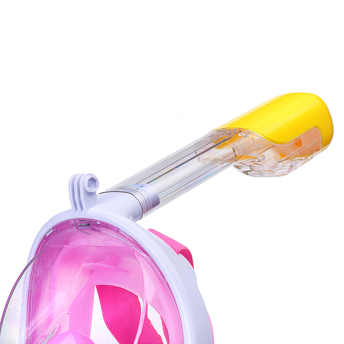 Маска для плавания 00-4083 и снорклинга с креплением для камеры