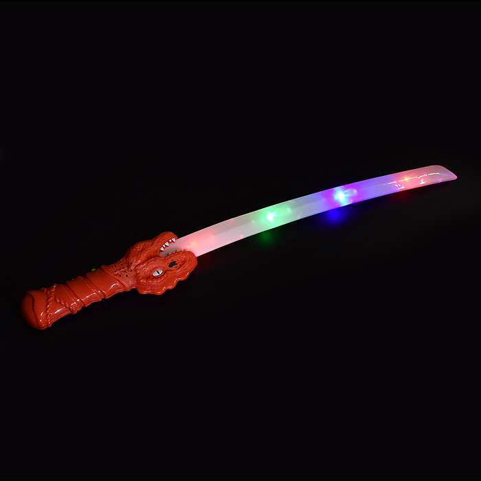 Фото к товару Меч 00-3929 "Динозавр" светящийся (67 см.) в пакете Меч 00-3929 "Динозавр" светящийся (67 см.) в пакете