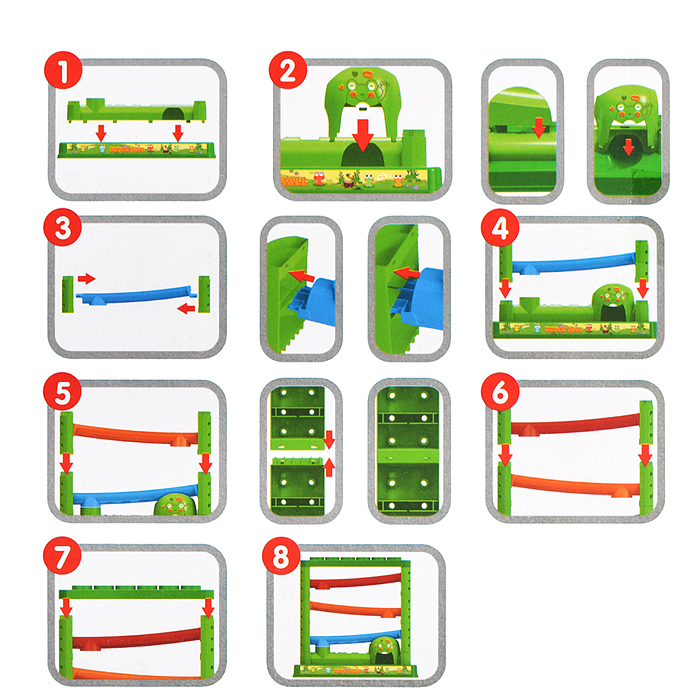 Фото к товару Стучалка-трек CMQ-20 "Кваки" в коробке Стучалка-трек CMQ-20 "Кваки" в коробке