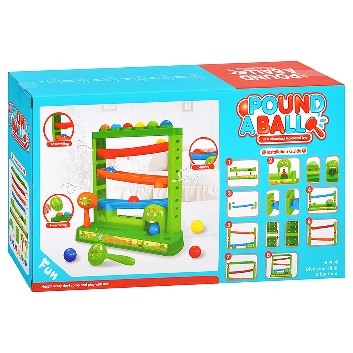 Фото к товару Стучалка-трек CMQ-20 "Кваки" в коробке Стучалка-трек CMQ-20 "Кваки" в коробке