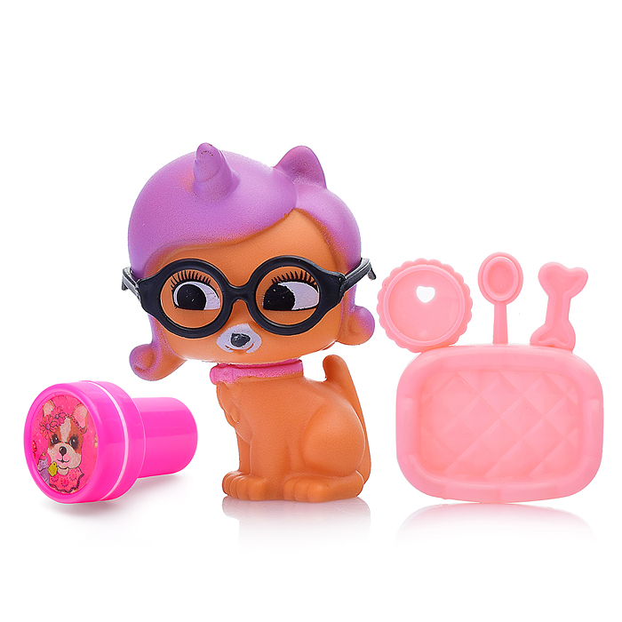 Фото к товару Игровой набор SM623A "Мой питомец" с аксессуарами, в пакете Игровой набор SM623A "Мой питомец" с аксессуарами, в пакете