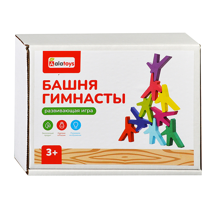 Развивающая игра "Башня гимнасты" 