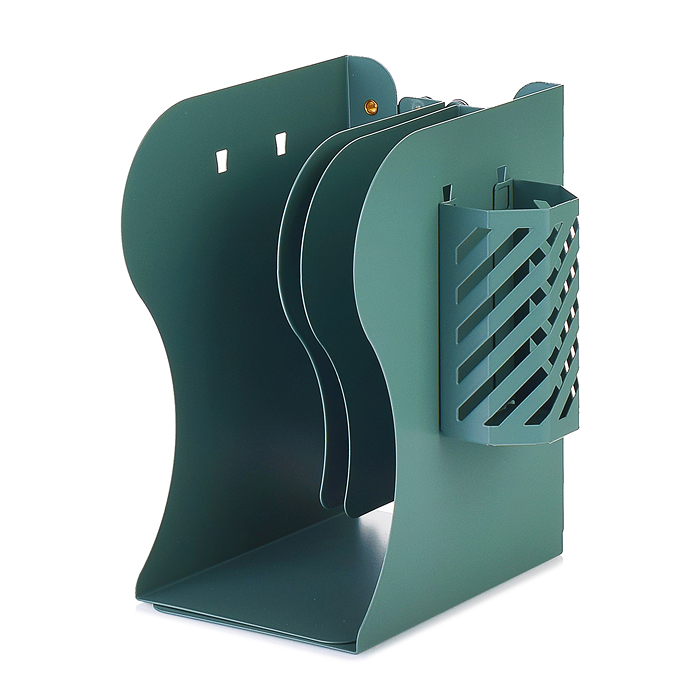 Подставка для учебников и книг "Slider" 19x14,7x9 см, металлическая, телескопическая, окраш