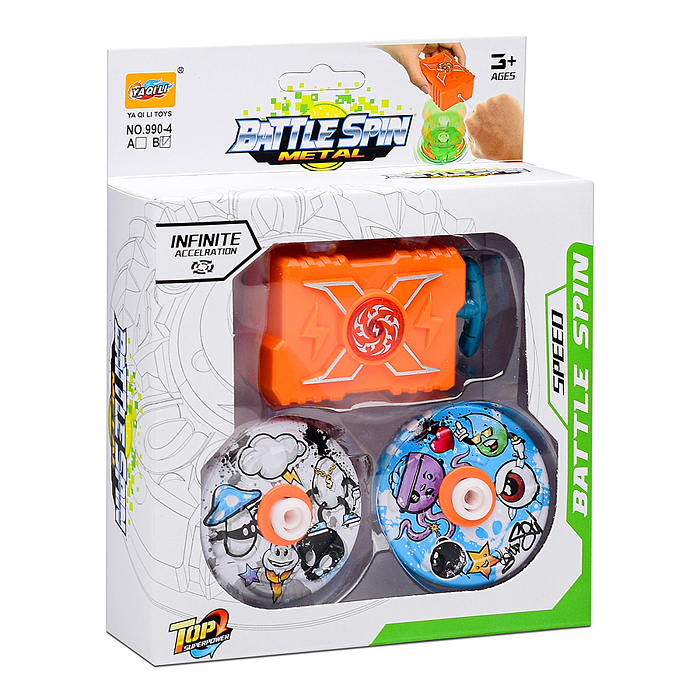 Запускалка 990-4B "Battle spin" в коробке