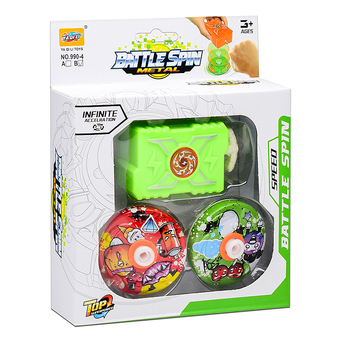 Запускалка 990-4B "Battle spin" в коробке