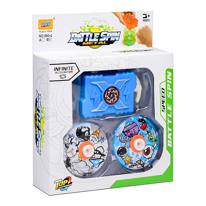 Запускалка 990-4B "Battle spin" в коробке