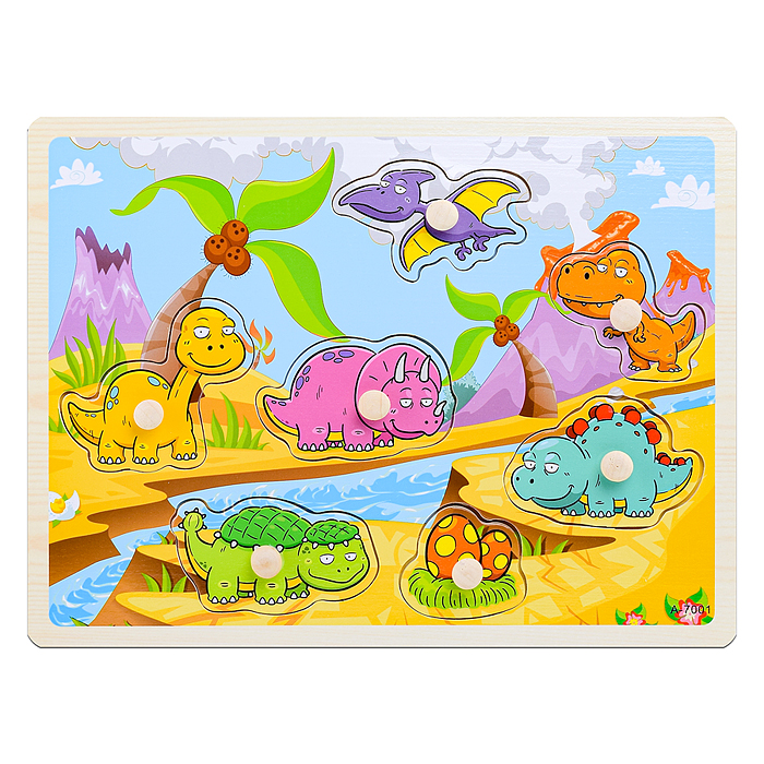 Пазл-вкладыш D1408 "Жаркий день"