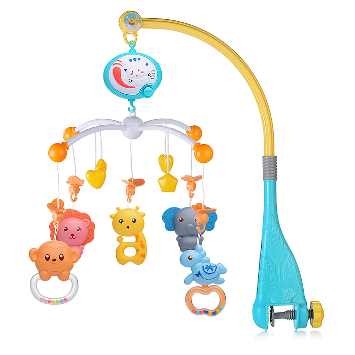 Мобиль HL2020-43 "Яркое детство" музыкальный, на кроватку, в коробке