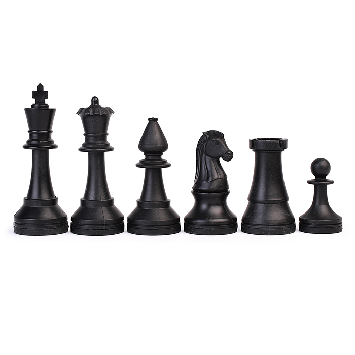 Шахматы гроссмейстерские пластиков с деревянной доской (фигуры пластик) высота короля 105мм, пешки 