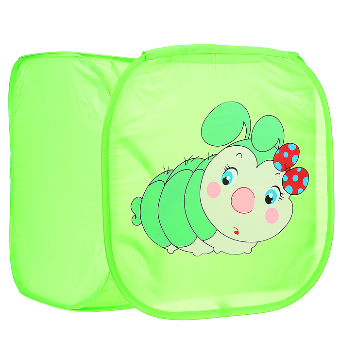 Фото к товару Контейнер для игрушек 00-0085 "Гусеничка" 45*45*45см. Контейнер для игрушек 00-0085 "Гусеничка" 45*45*45см.