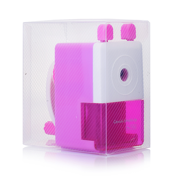 Точилка для карандашей механическая Классическая цвета микс 