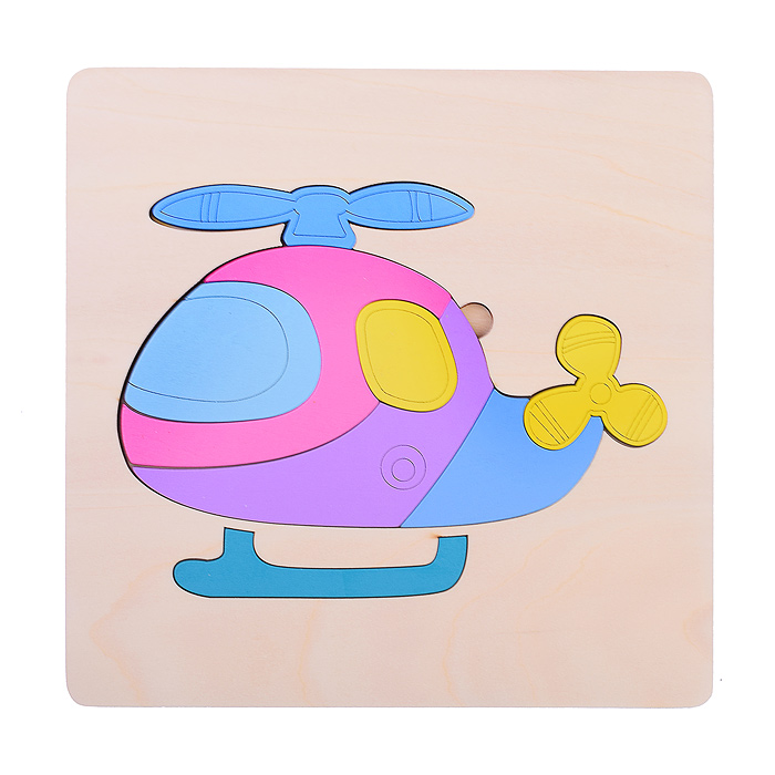 Пазл-вкладыш D1541 "Вертолет"