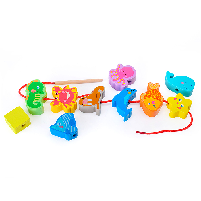 Шнуровка D1606-1 "В мире животных" 42 предмета