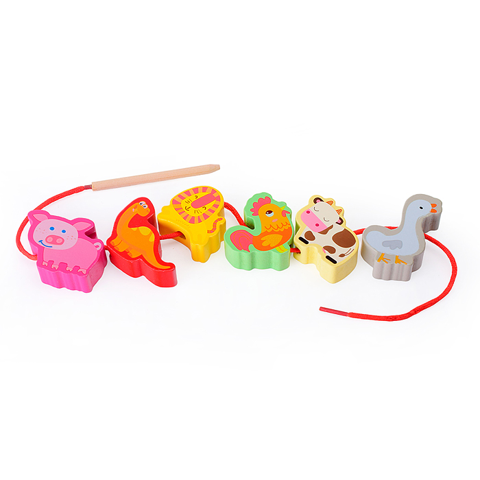 Шнуровка D1606-1 "В мире животных" 42 предмета