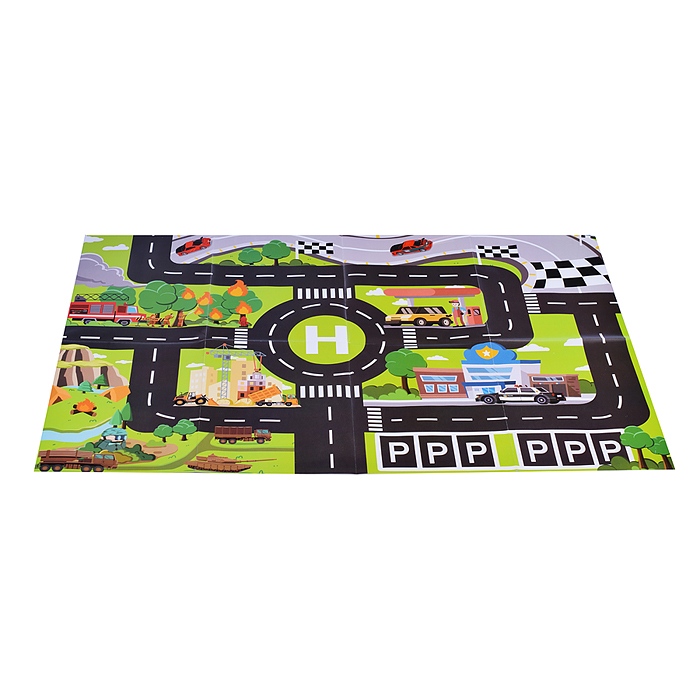 Фото к товару Автотрек 6624 "Дино: хранитель машин" в коробке Автотрек 6624 "Дино: хранитель машин" в коробке