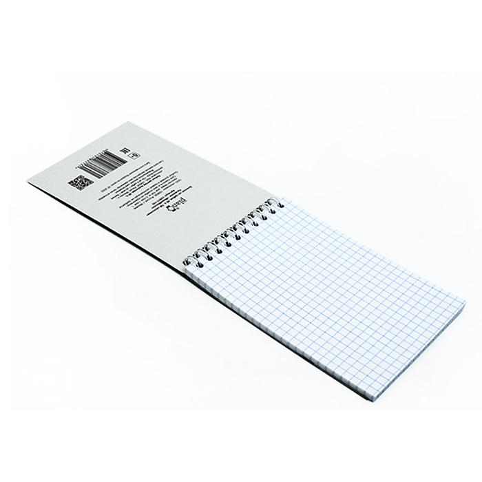 Блокнот 48л. клетка А6 на гребне, обл. лам. карт"Розовый и пушистый"