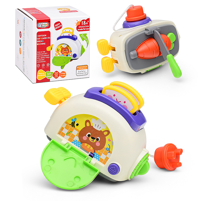 Игрушка развивающая 99-24 "Музыкальный тостер" в коробке
