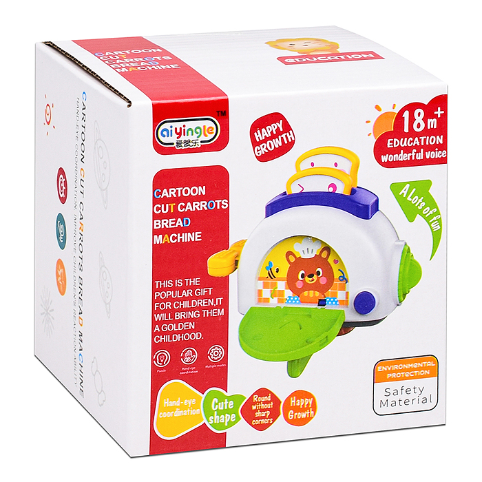 Игрушка развивающая 99-24 "Музыкальный тостер" в коробке