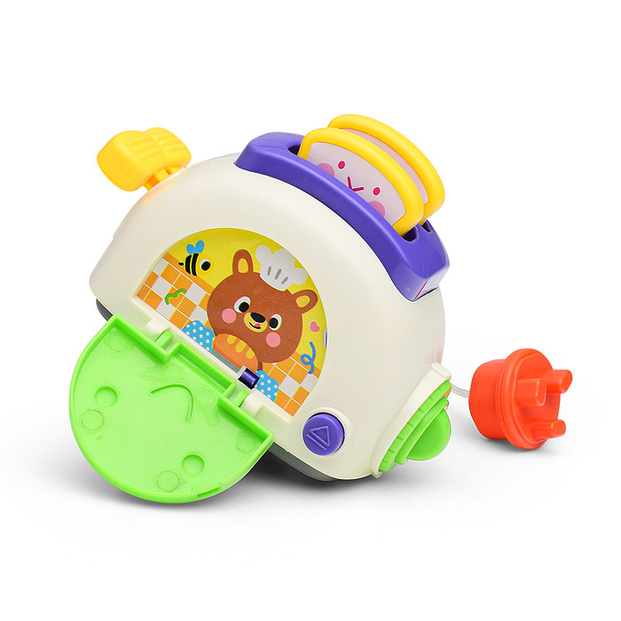 Игрушка развивающая 99-24 "Музыкальный тостер" в коробке