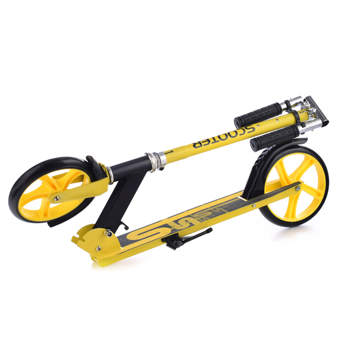 Самокат U038447Y 2-х кол., желтый, PU/ 200 мм, ABEC 7, в коробке