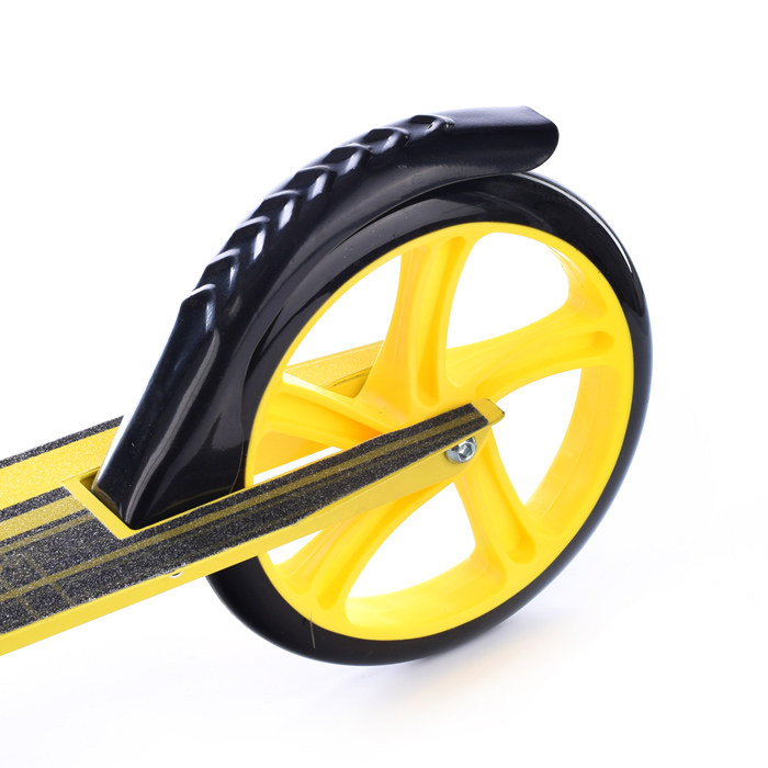 Самокат U038447Y 2-х кол., желтый, PU/ 200 мм, ABEC 7, в коробке