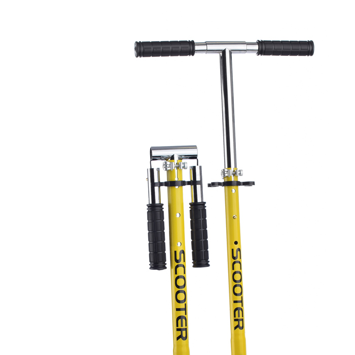 Самокат U038447Y 2-х кол., желтый, PU/ 200 мм, ABEC 7, в коробке