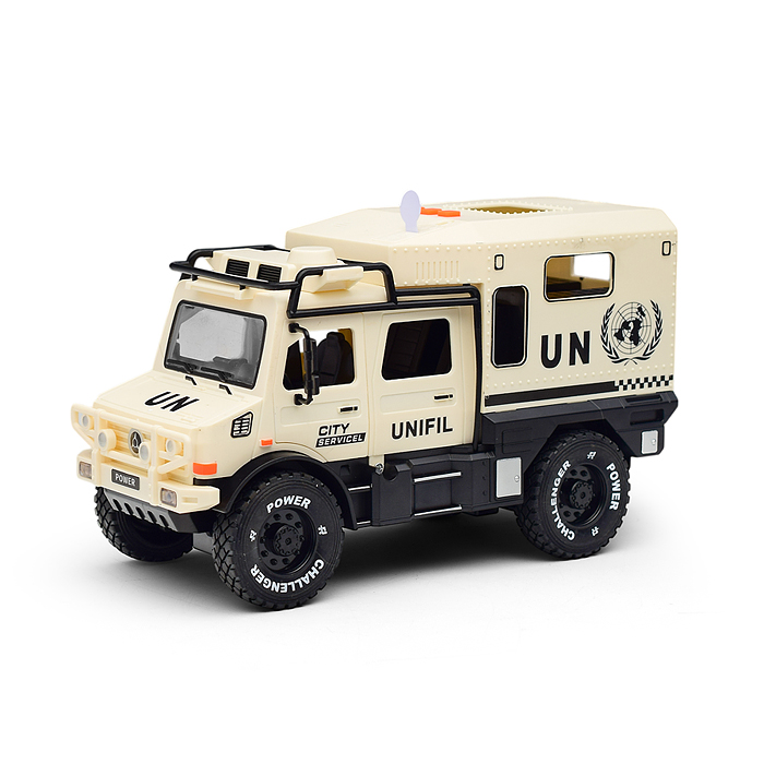 Машина RJ5522C "Броневик" (свет, звук) в коробке