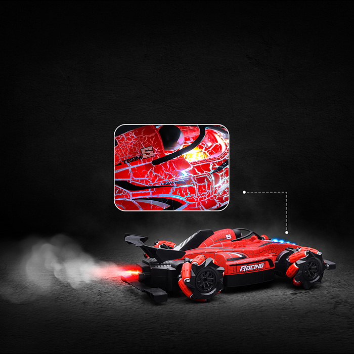 Машина LH-C074-3 "Быстрый вихрь" р/у, 27 MHz, в коробке