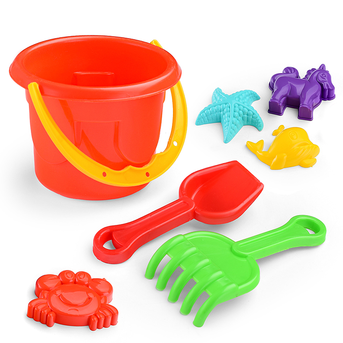 Набор для игры в песке с ведром мини №2