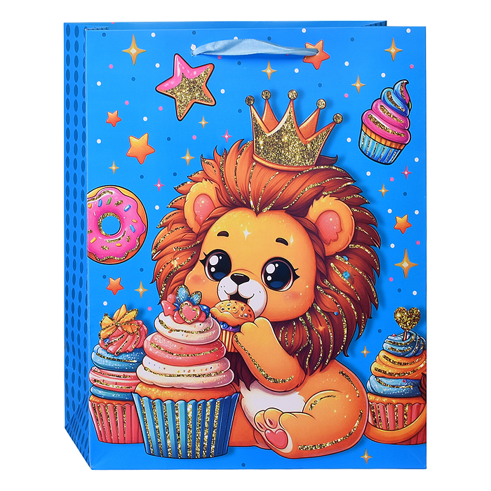 Фото к товару Пакет подарочный 00-6298 "Вкусное день рождения" 26*32*10,5 см. Пакет подарочный 00-6298 "Вкусное день рождения" 26*32*10,5 см.