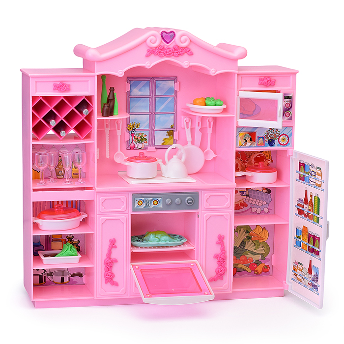 Набор мебели для кукол 2616 "Кухонный уголок" в коробке