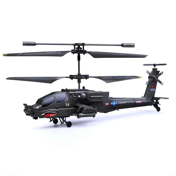 Вертолет S109G "Военный" на р/у , 27 MHz, в коробке