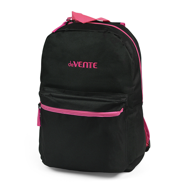 Рюкзак "Black" подростковый 40x29x17 см (14 л) 250 г, 1 отделение на молнии, 1 передний кар