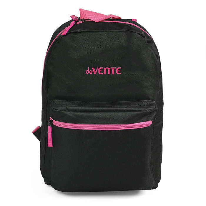 Рюкзак "Black" подростковый 40x29x17 см (14 л) 250 г, 1 отделение на молнии, 1 передний кар