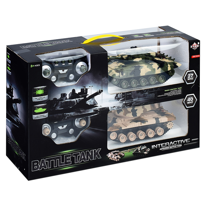 Набор 666-DZ02 "Танковый бой" р/у в коробке