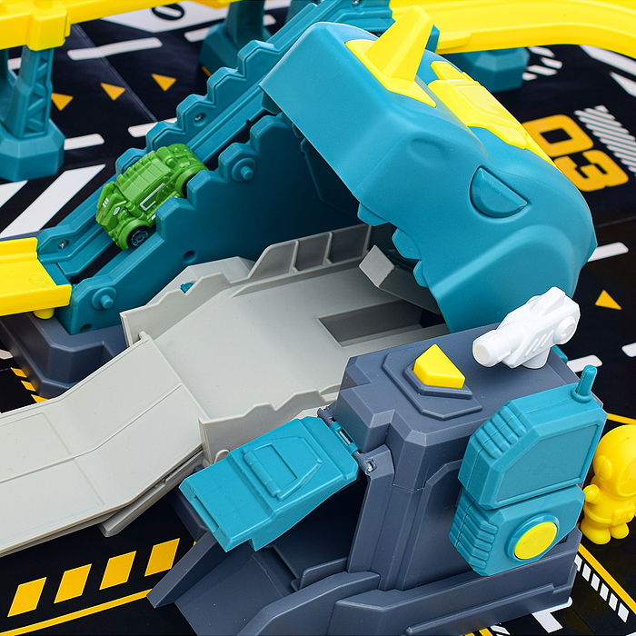 Парковка-трек 388-590 "Дино паркинг" (32 дет.) в коробке